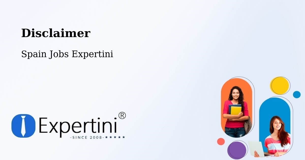 Disclaimer – León - Spain Jobs Expertini