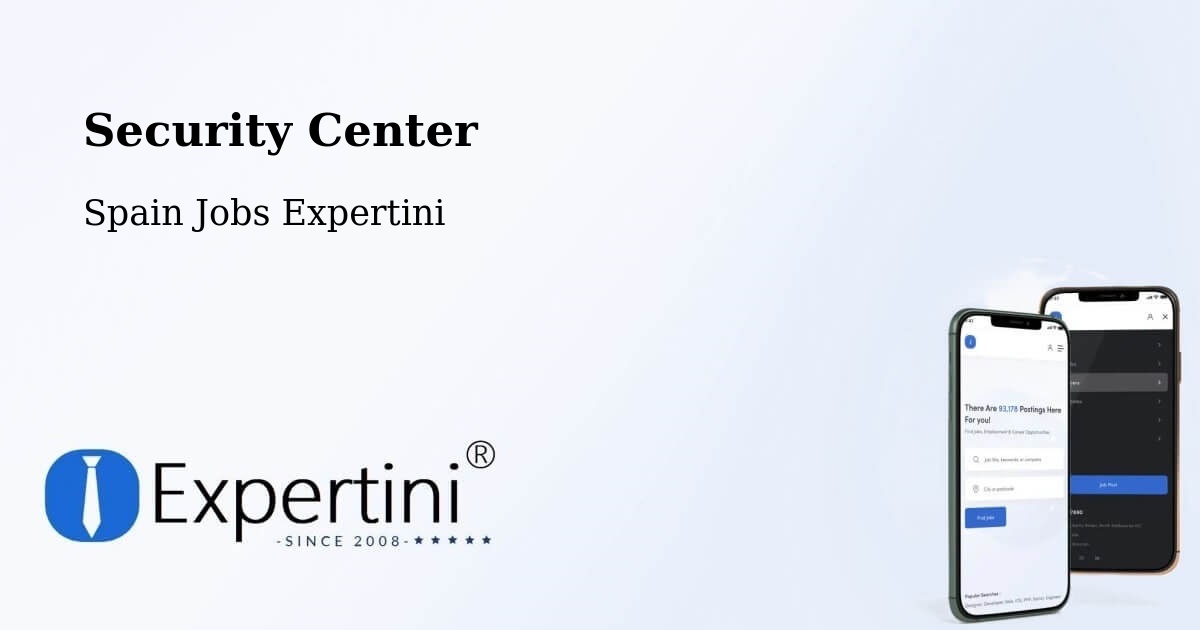 Security Center - Spain Jobs Expertini